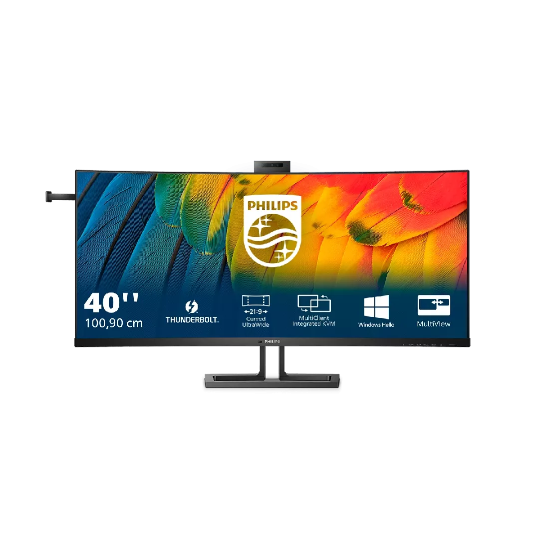 Philips 40B1U6903CH/00 monitori 100,8 cm (39.7") 5120 x 2160 pikseļi 5K Ultra HD LCD Melns