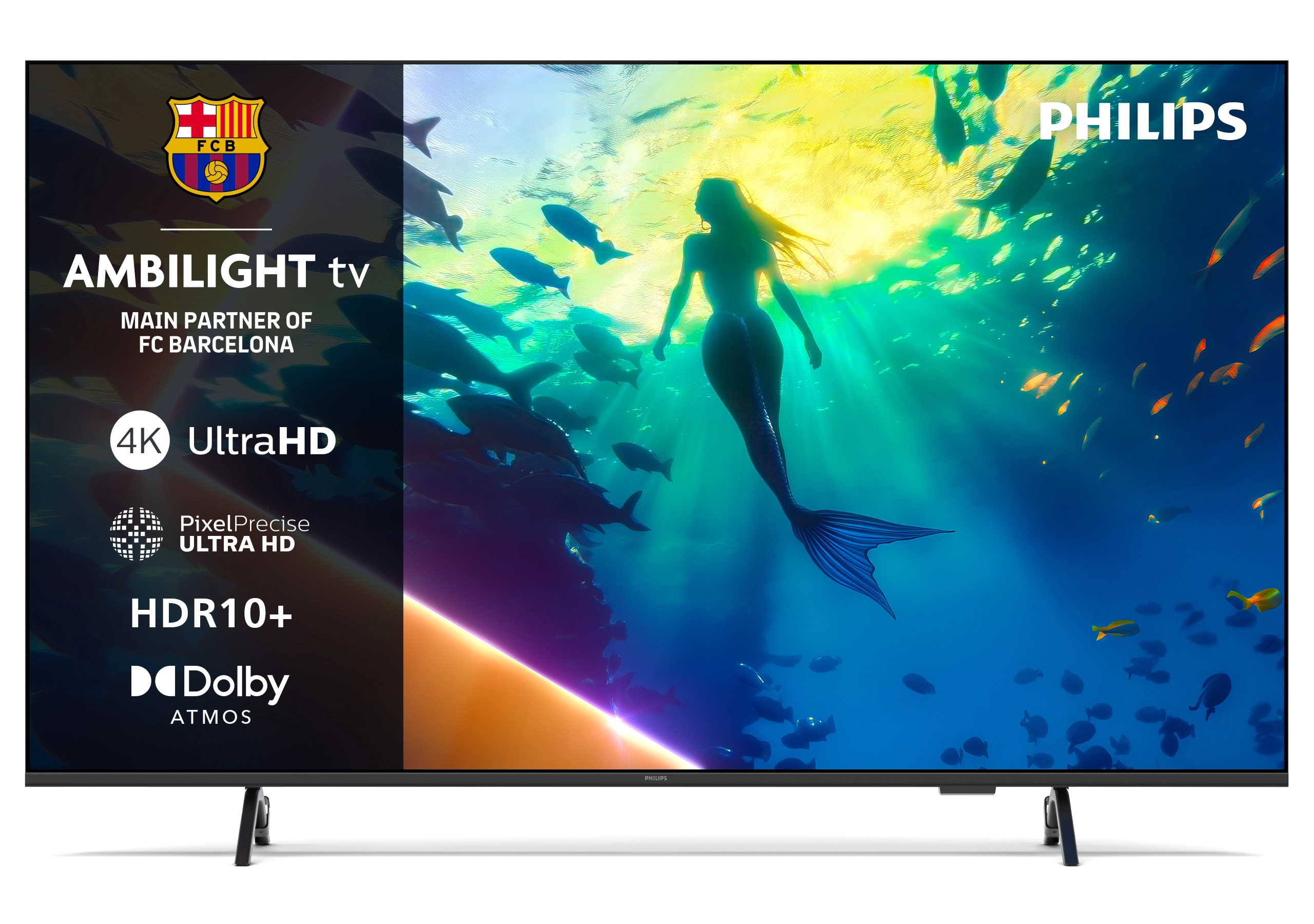 Philips 8500 series 65PUS8500/12 televizors 165,1 cm (65") 4K Ultra HD Viedtelevizors Wi-Fi Melns