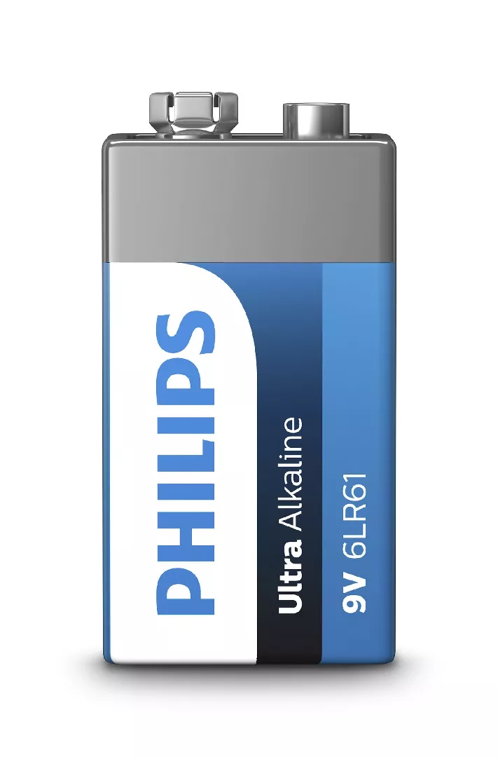 Philips Ultra Alkaline Battery 6LR61E1B/10 1557133