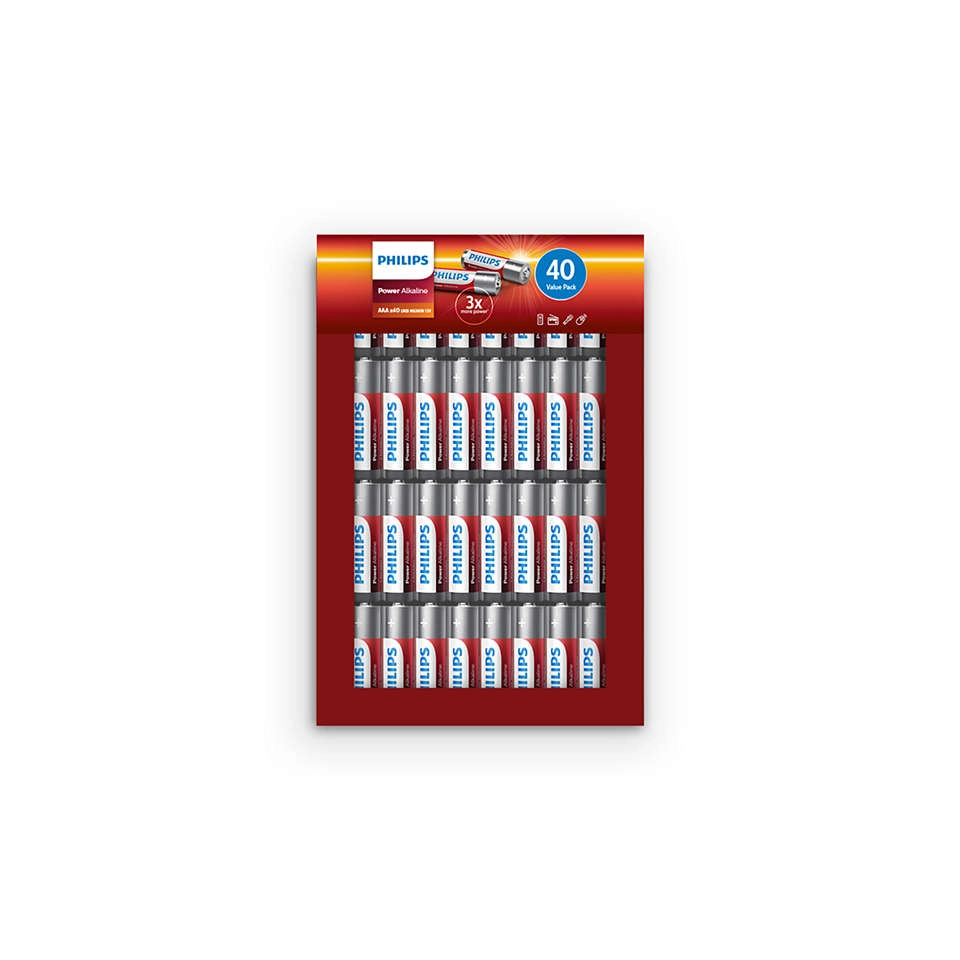 Philips LR03P40FP/10 household battery Single-use battery