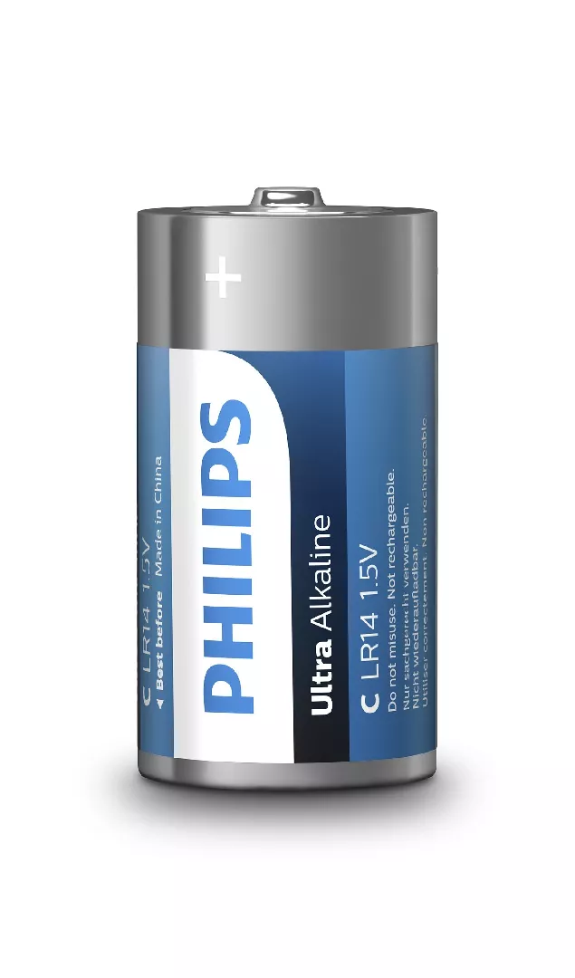 Philips Battery LR14E2B/10 LR14E2B/10 SBC-LR14E2B 8712581550400