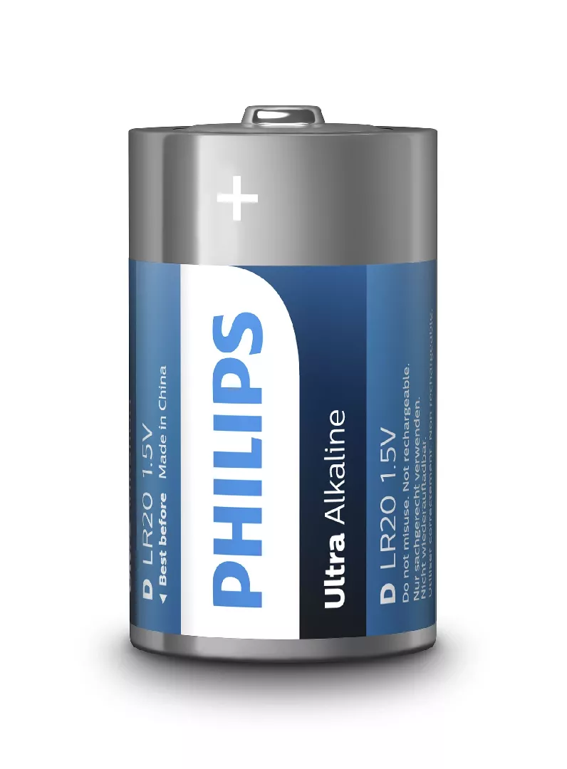 Philips Battery LR20E2B/10 1808 LR20E2B/10 8712581550431