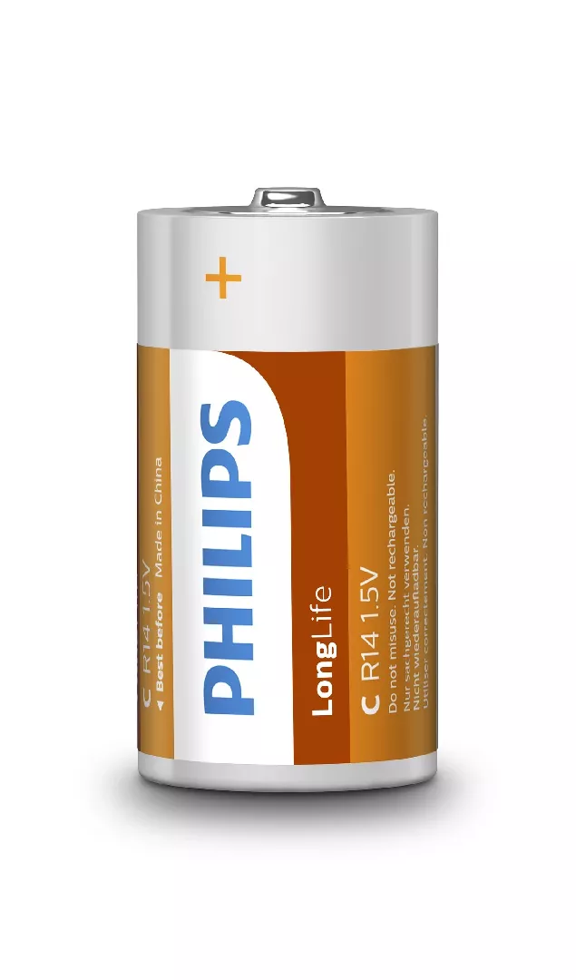 Philips LongLife Battery R14L2B/10 1549497 R14L2B/10