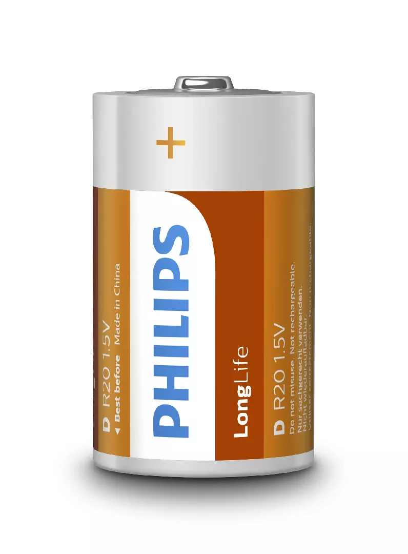 Philips LongLife Battery R20L2F/10 R20L2F/10