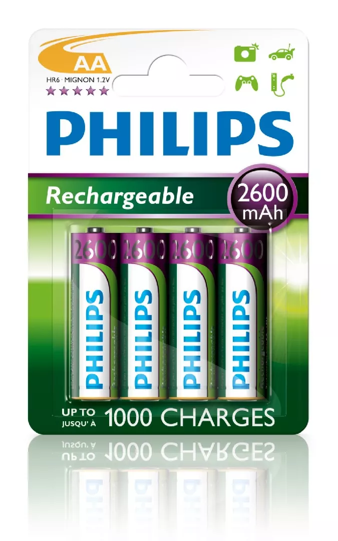 Philips Rechargeables Battery R6B4B260/10 R6B4B260/10 8710895959520