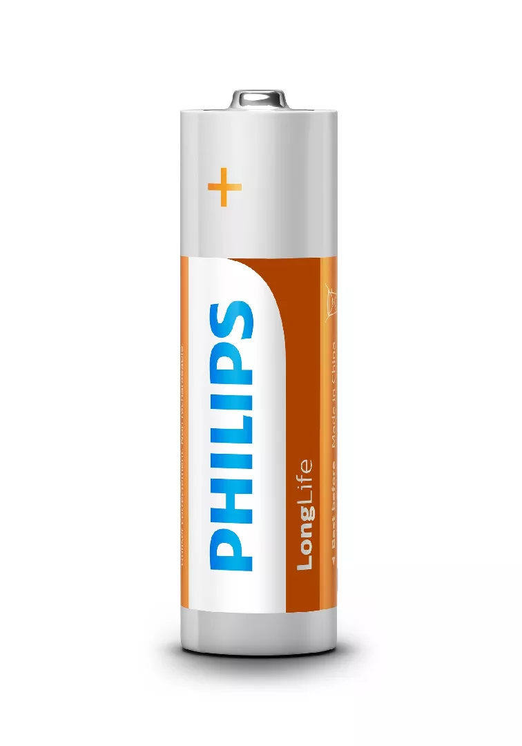 Philips LongLife Battery R6L4B/10 AZPHIUB6R6L4B10 Phil-R6L4B/10