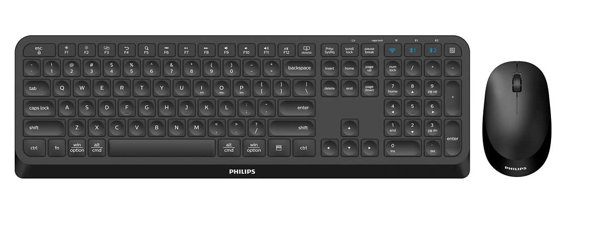 Philips 4000 series SPT6407B/00 keyboard Mouse