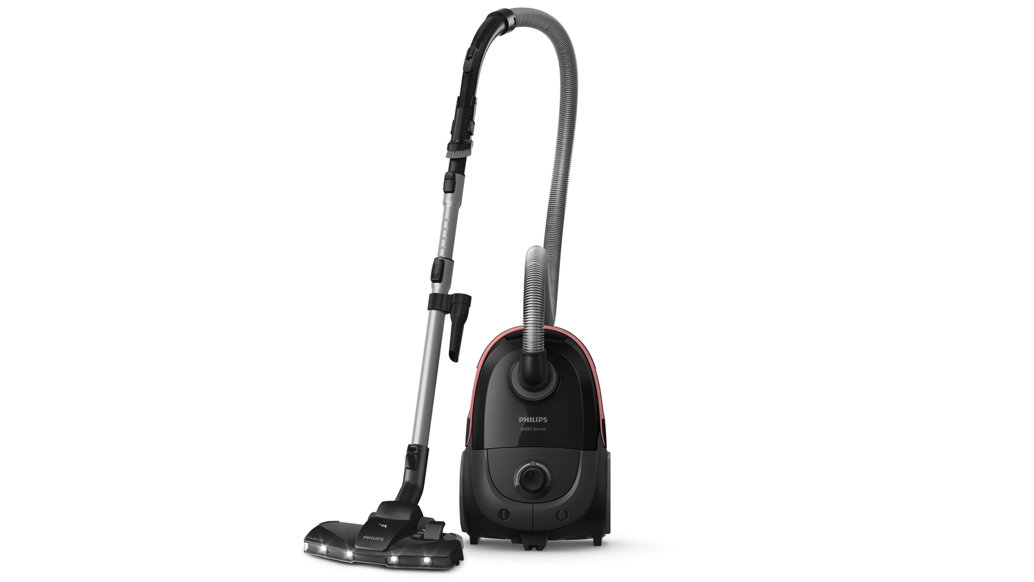 Akcija! PHILIPS 6000 series putekļsūcējs ar maisu, 900W, melns