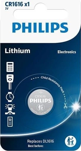 Philips PHILIPS BATERIA LITOWA CR1616 DL1616