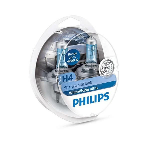 PHILIPS WHITEVISION ULTRA H4 12 V