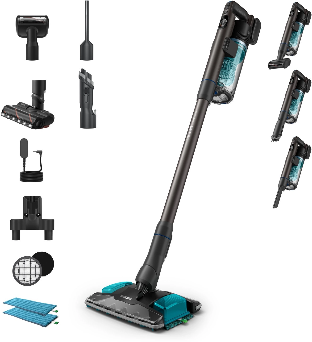 Philips XC8155/01 stick vacuum/electric broom 2-in-1