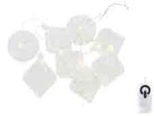 Sirius Home Nellie  Garland  Glass  Transparent