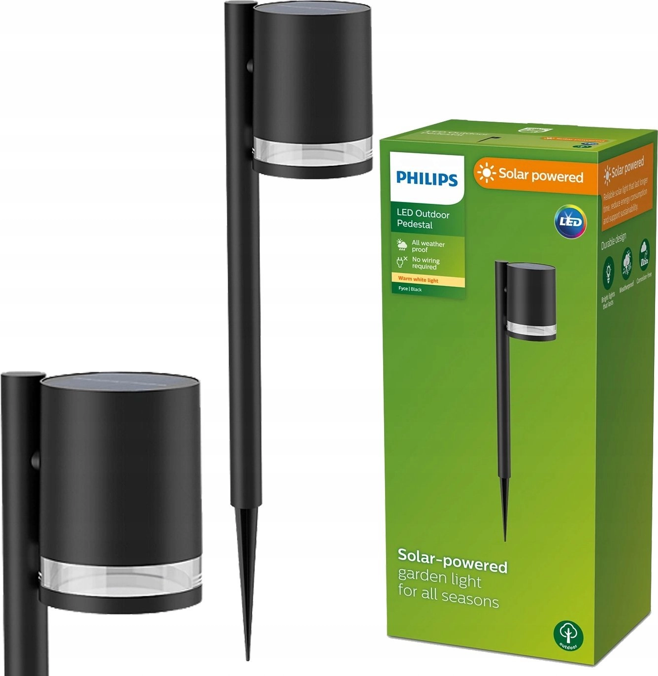 Philips Fyce Pedestal/Pathway Light 1.5W