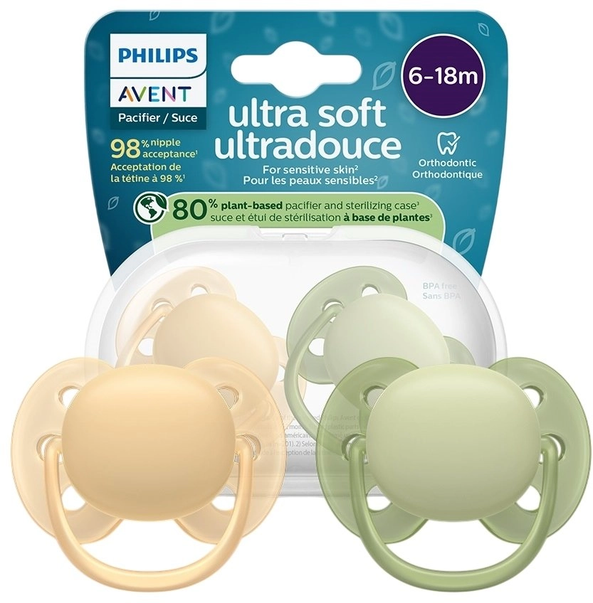 Philips Avent pacifier Ultra soft  6-18M