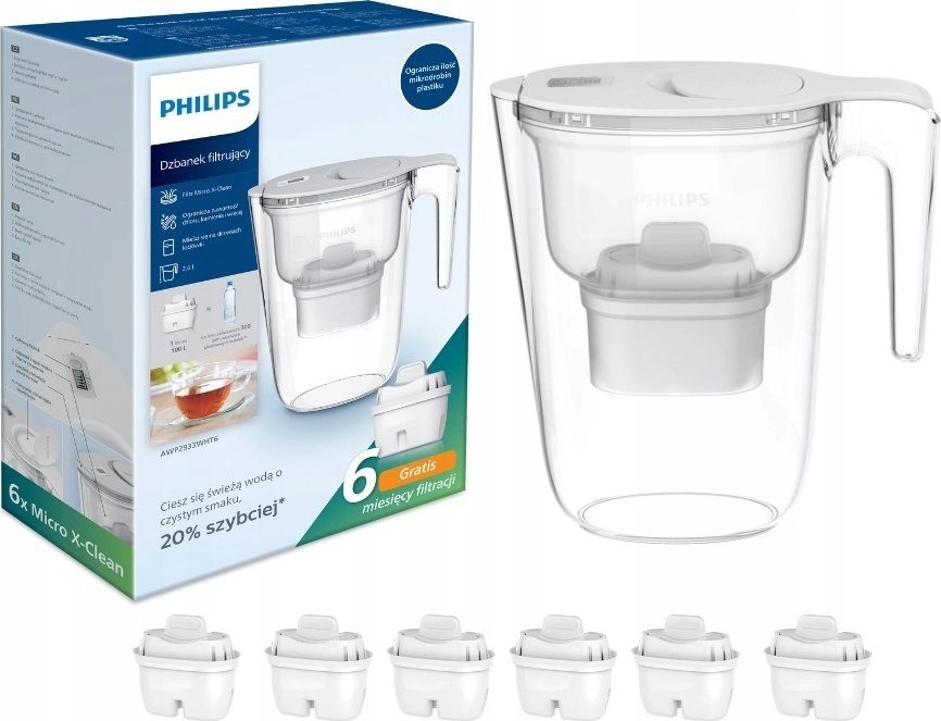 Filter pot Philips Philips AWP2933WHT6/58 white
