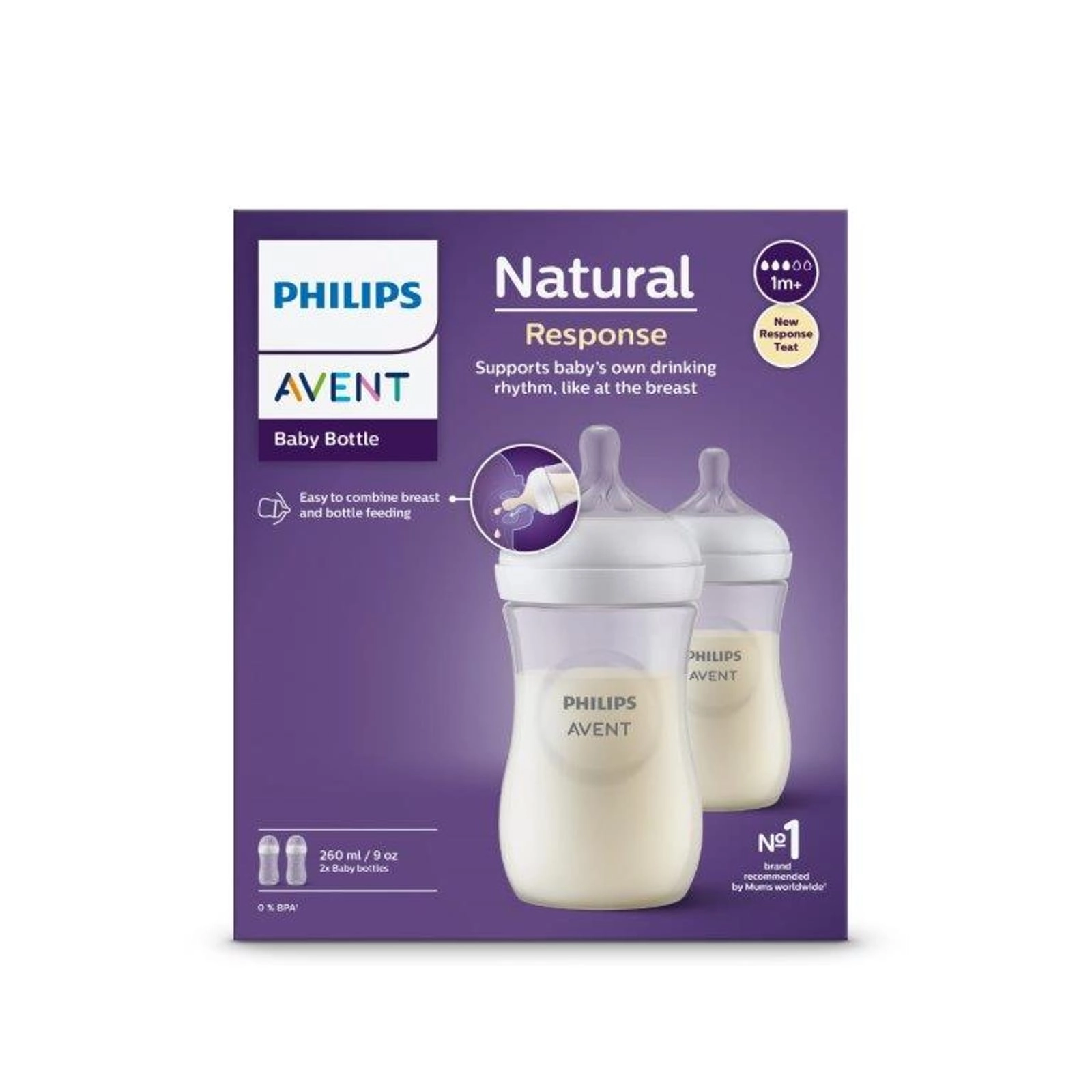 Philips AVENT Natural Response SCY903/02 9oz