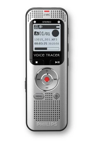 PHILIPS diktafons  8GB  sudraba DVT2015 0855971006878