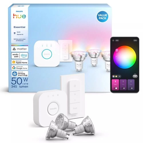 Philips Hue Essential Starter Kit  Spotlight