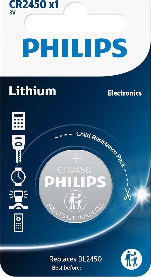 Philips Bateria CR2450 guzikowa 3V Philips