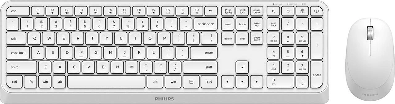_8453820 Philips 3000 series SPT6307W/00 keyboard Mouse included Unive