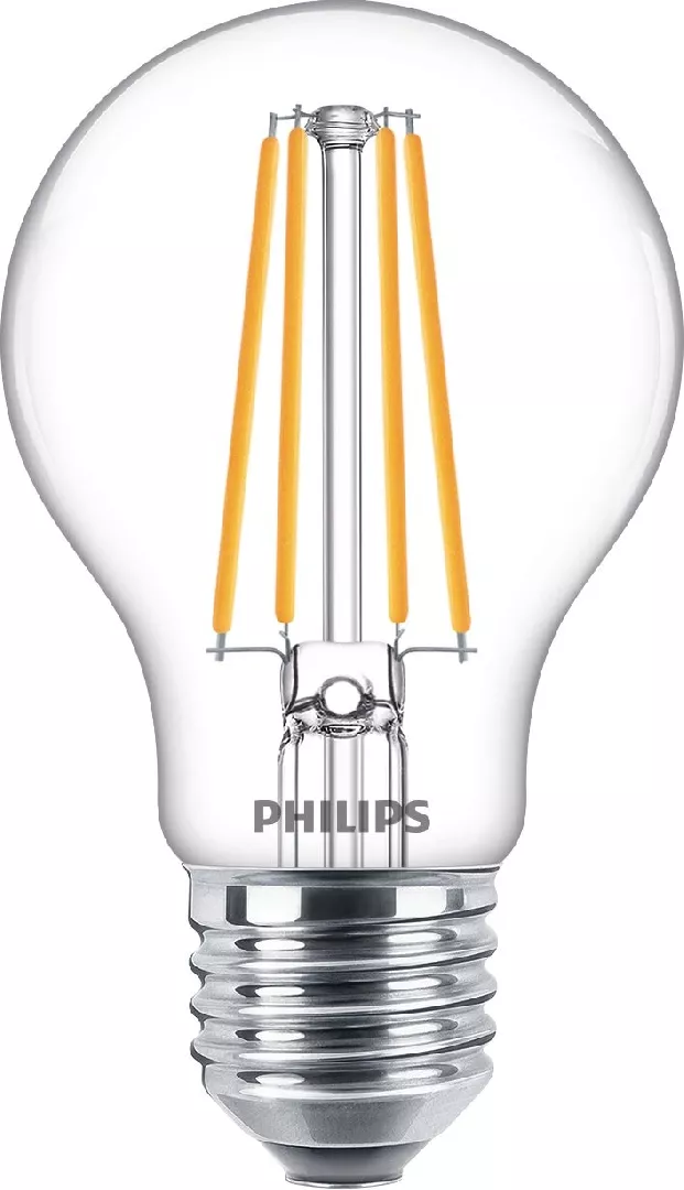 Philips Filament Bulb Clear 75W A60