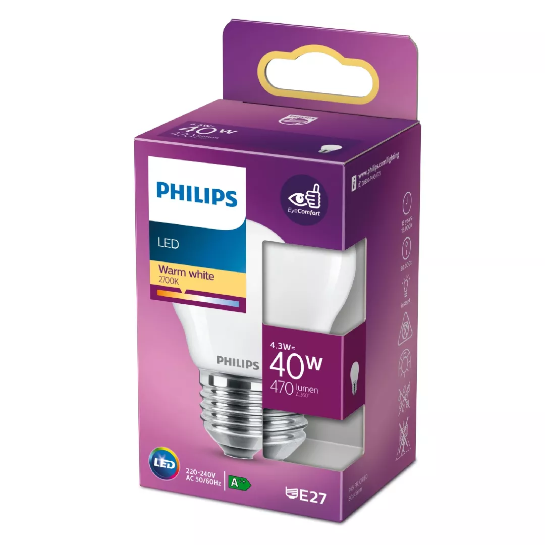 Philips 8718699763473 LED bulb Warm white