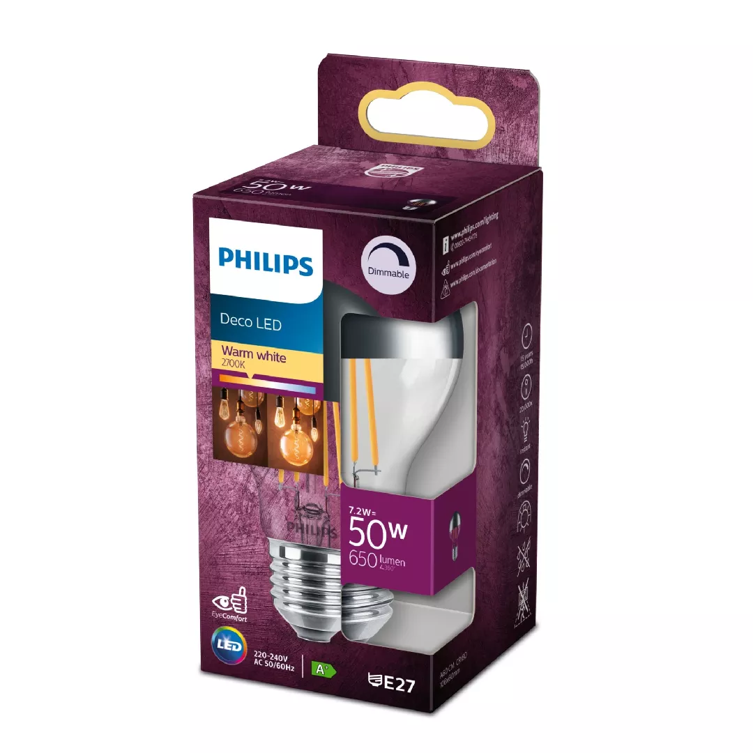 Philips Filament Bulb Mirror Crown 50W