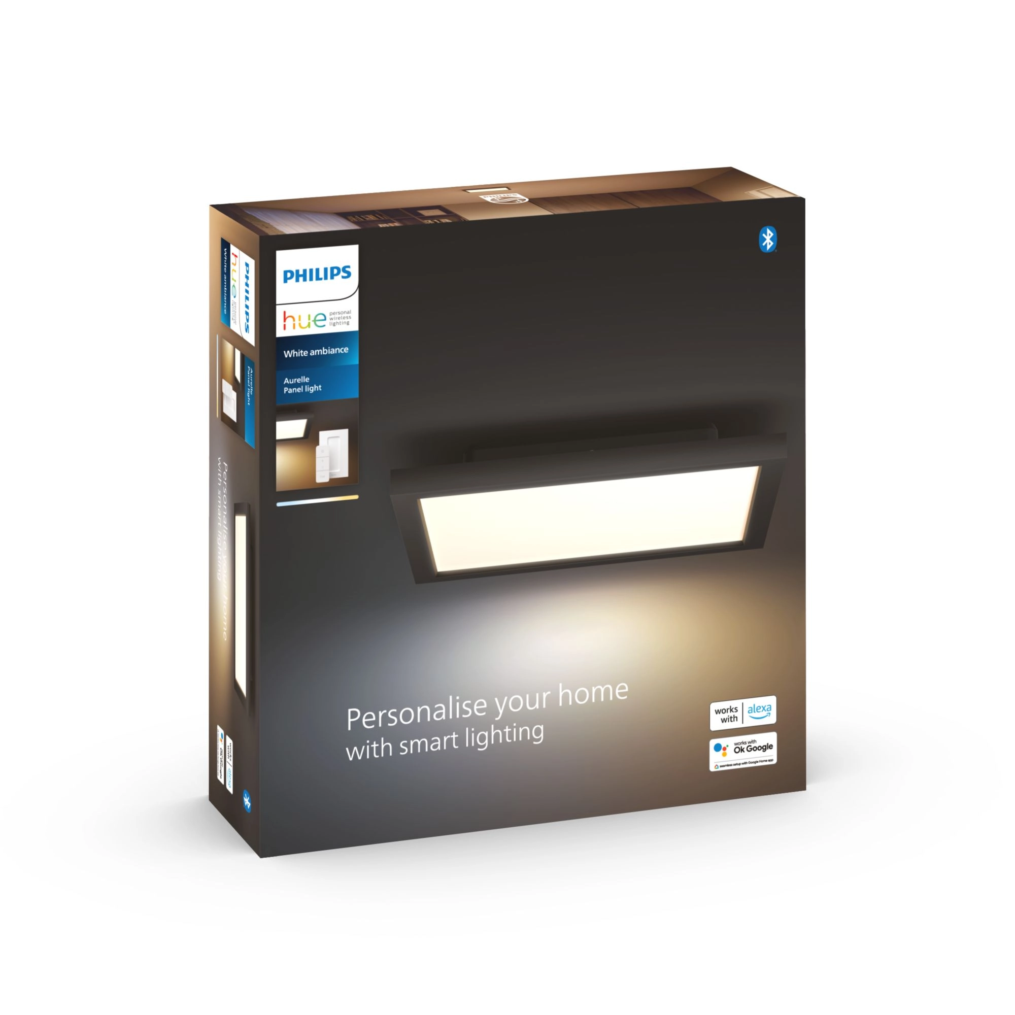 Philips Hue White ambience Aurelle Square