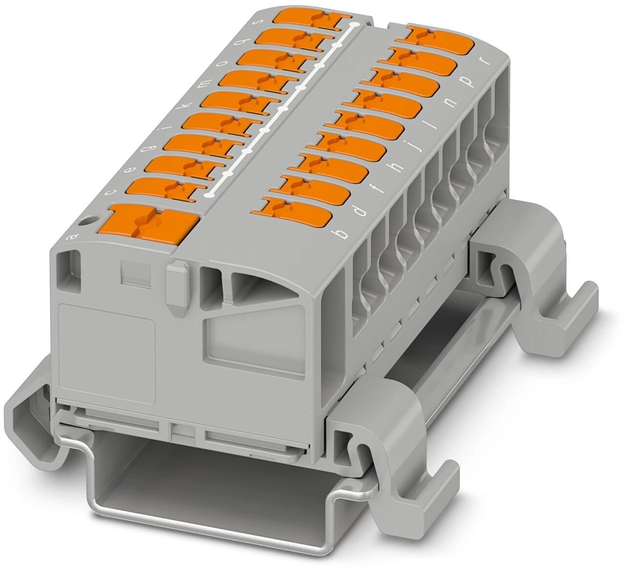 PTVFIX 6/18X2.5-NS35A GY distribution block