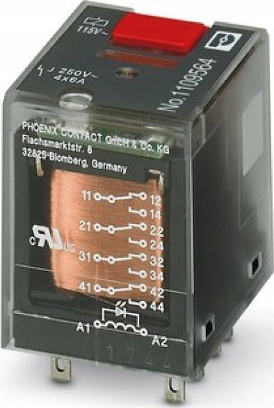 Phoenix Contact Industrial relay 4P 6A