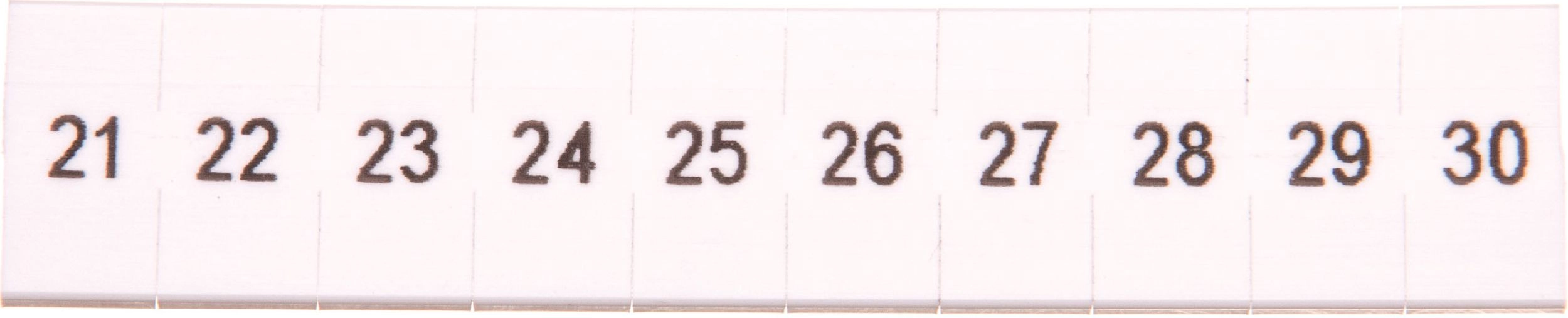 Phoenix Contact ZB5 marker LGS:21-30 10