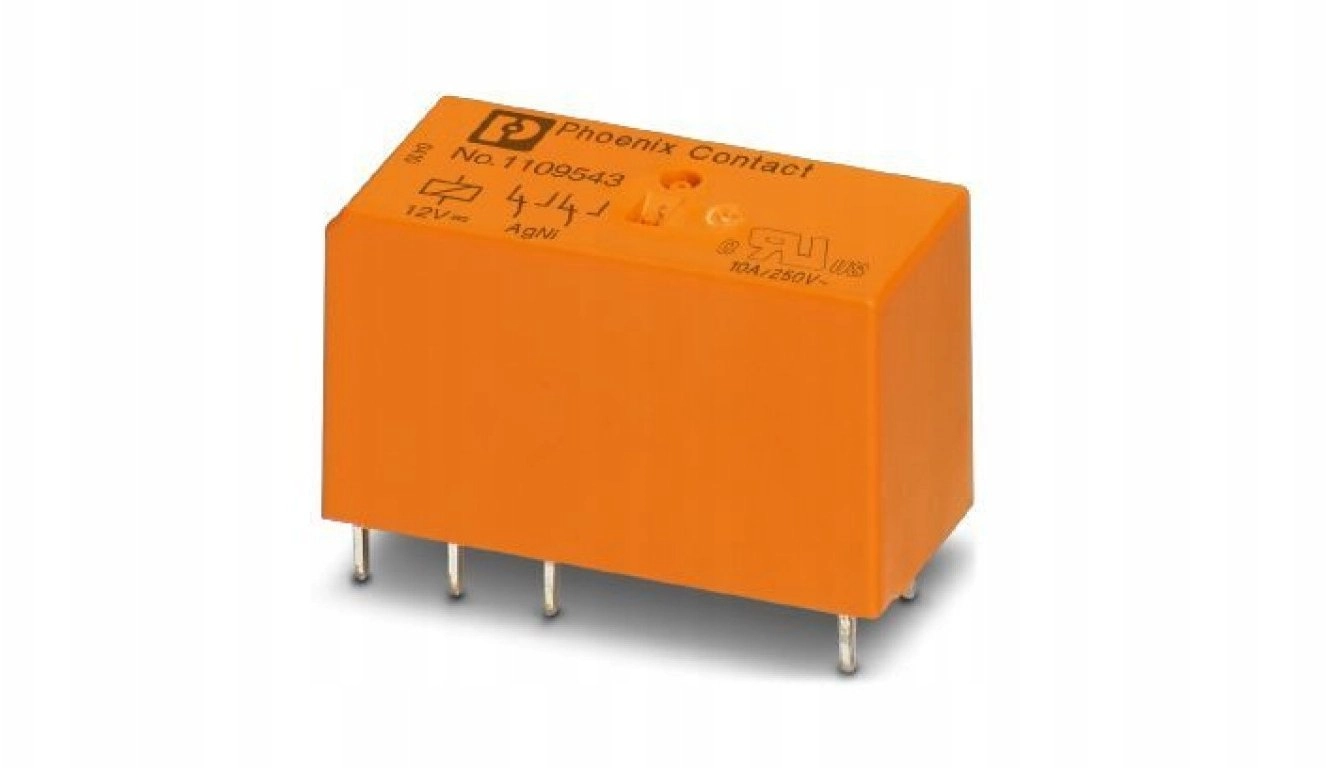 Miniature relay 2P 8A AgNi 230V