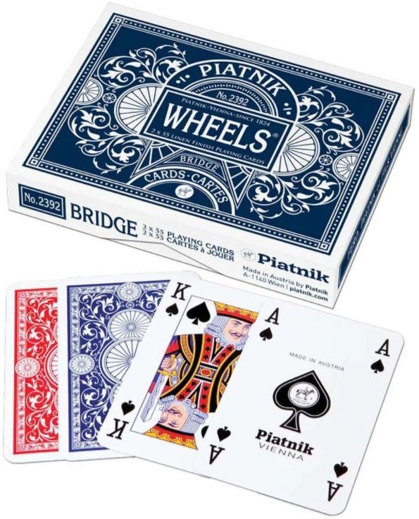 Piatnik `Wheels` double cards (269409) 269409