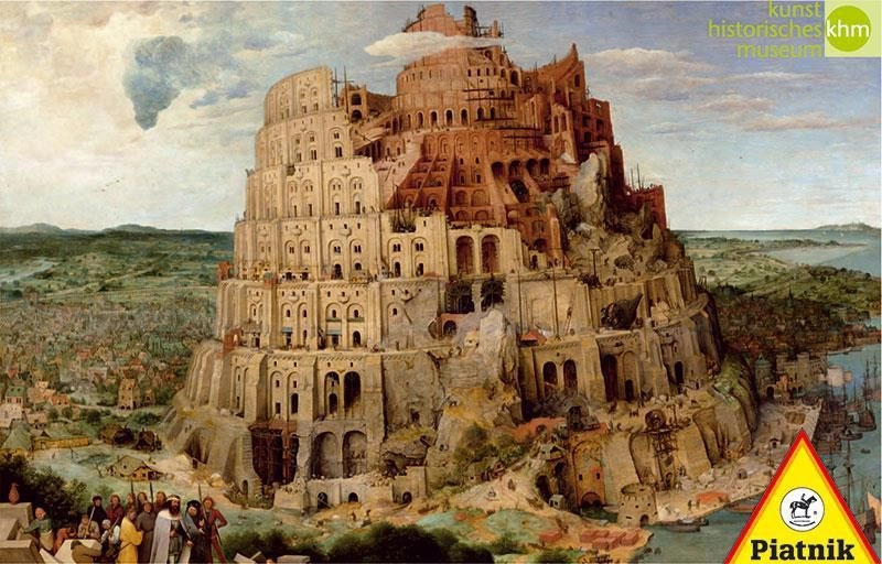 Puzzle 1000 - Brueghel. Tower of