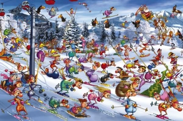 Puzzle 1000 - Ruyer Skis PIATNIK