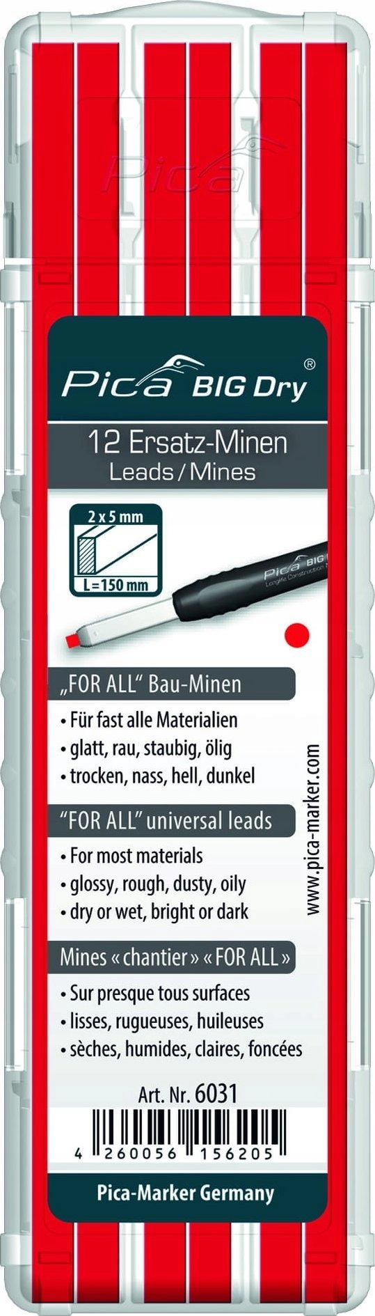 Pica-Marker Pica BIG DRY Lead Set