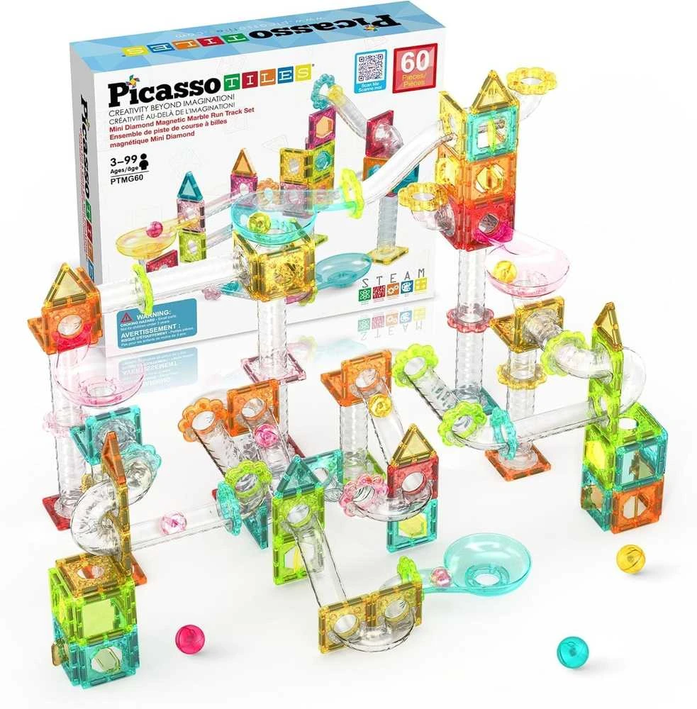 PICASSO TILES Magnetic constructor Marble Run