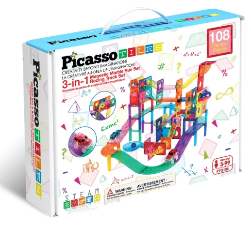 PICASSO TILES Magnetic constructor 2in1 set