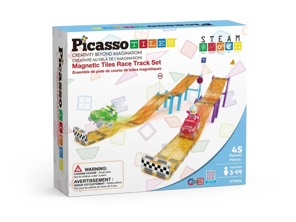 PICASSO TILES Magnetic constructor Racing Track