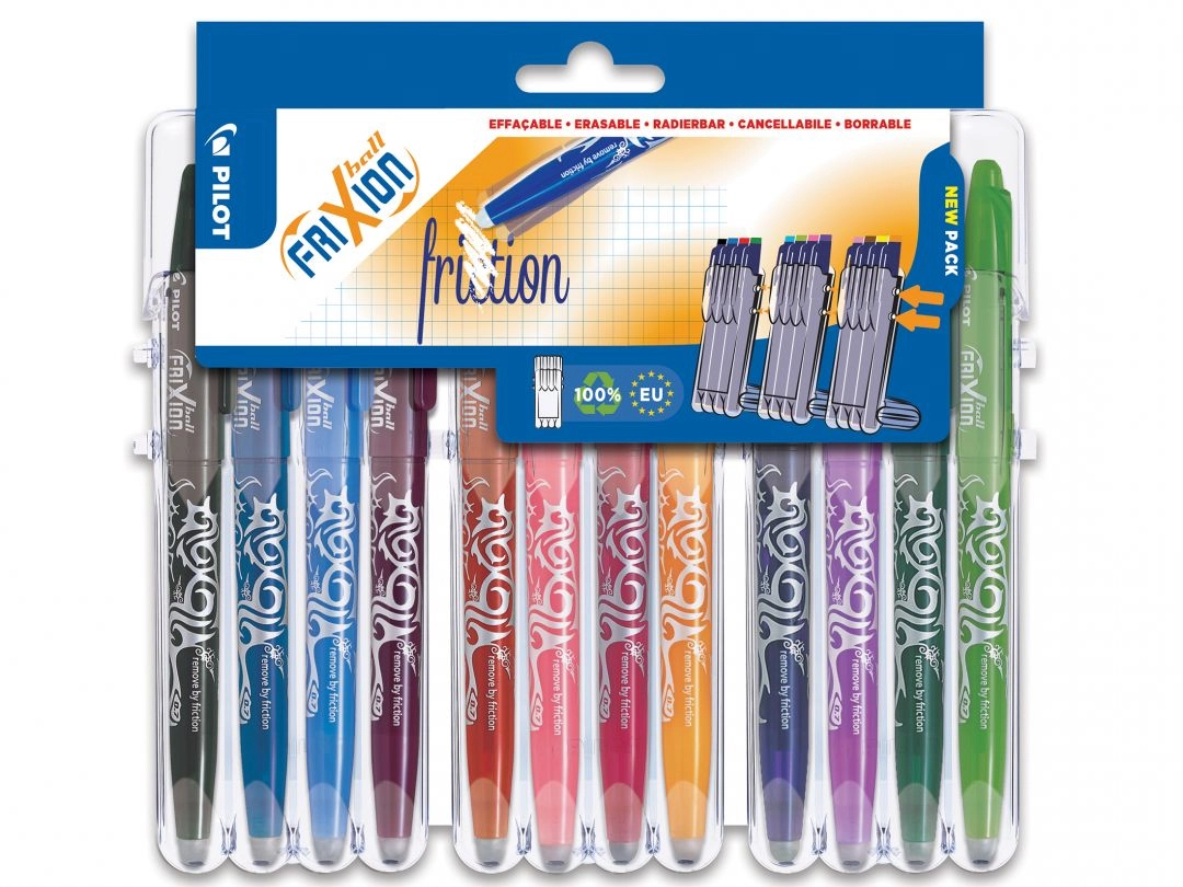 Pilot FriXion Ball Black Blue Green