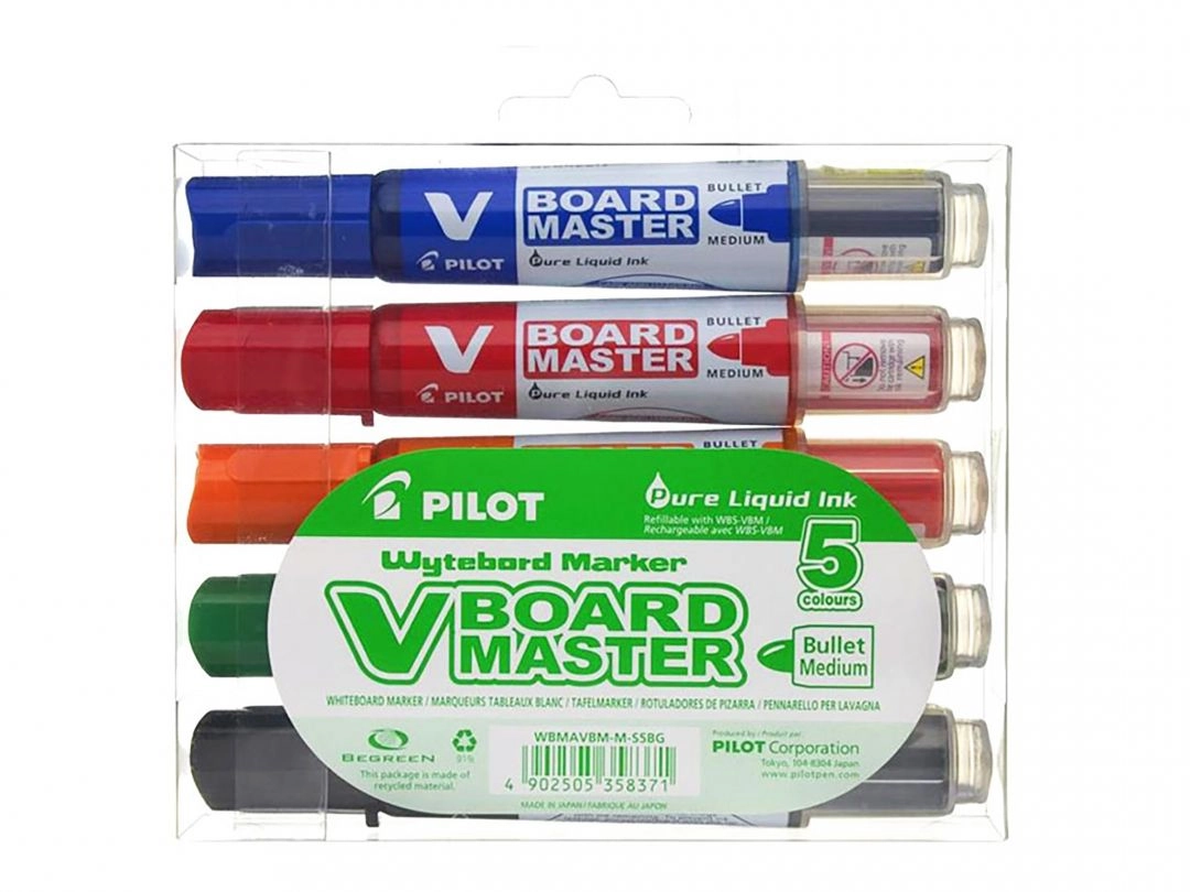 Pilot V-Board Master marker 5 pc(s)