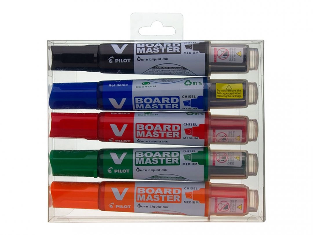 Pilot V-Board Master marker 5 pc(s)