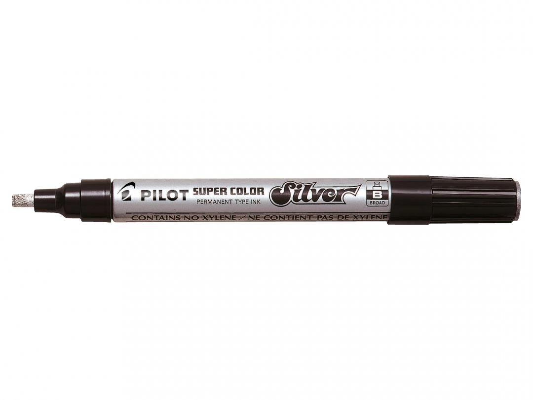 Pilot Super Color Silver PISC-PBSB N