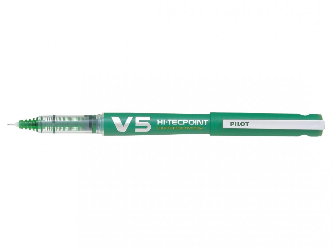 Pilot Hi-Tecpoint V5 Green 750606