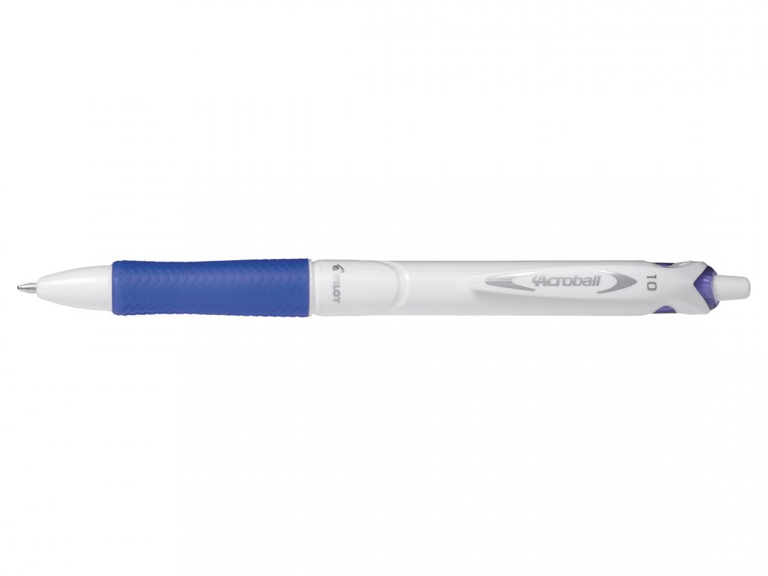 Pilot Acroball Pure White Blue PIBAB15M-WLL-BG