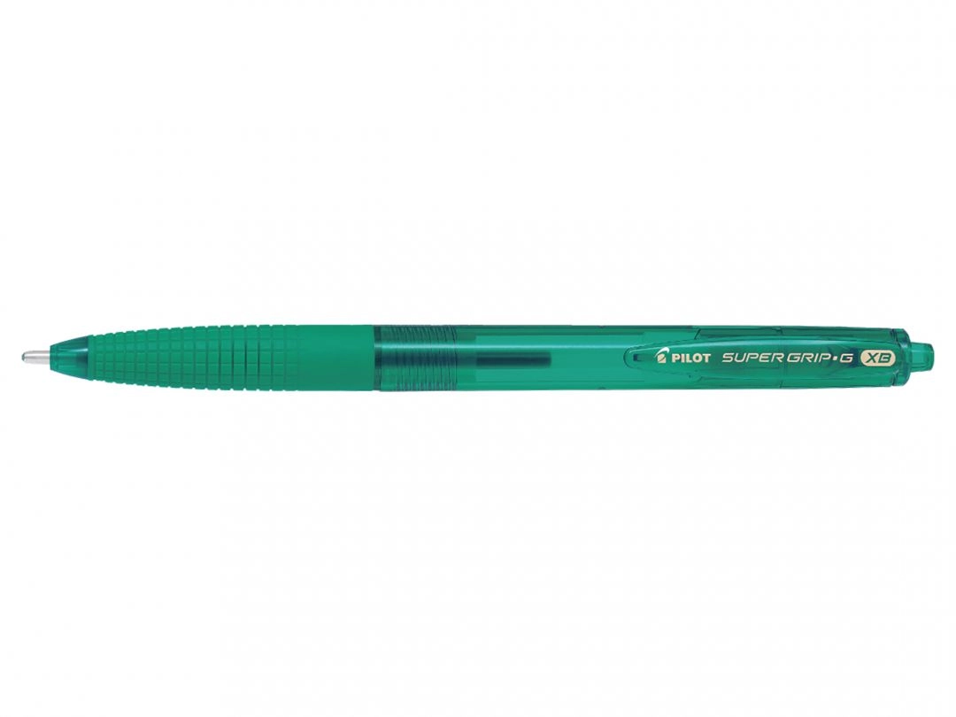 Pilot Super Grip G Retractable Green