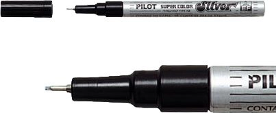 Pilot OIL MARKER EF SILVER (SC