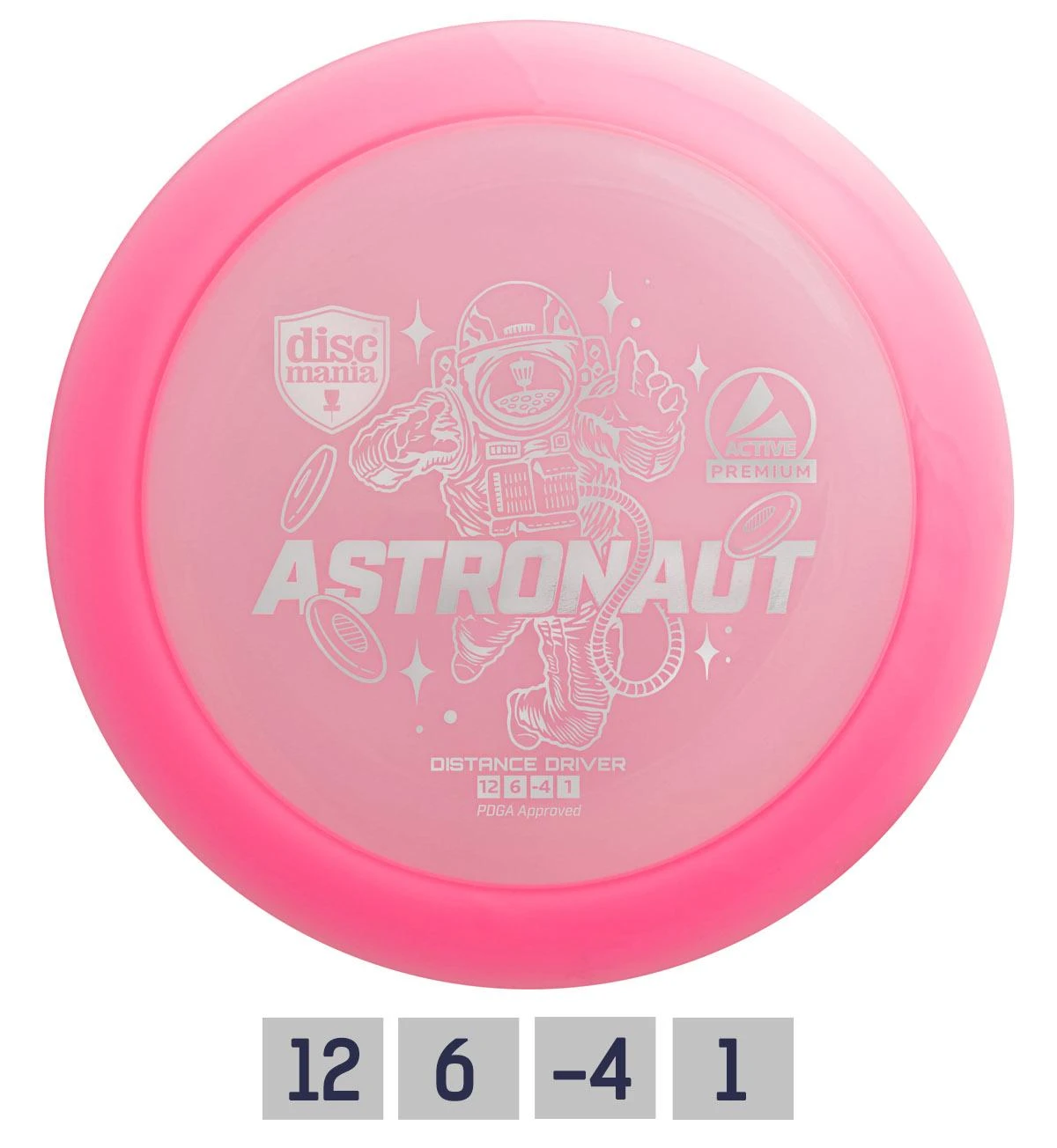 Pink Rožinė Diskgolfo diskas Distance Driver