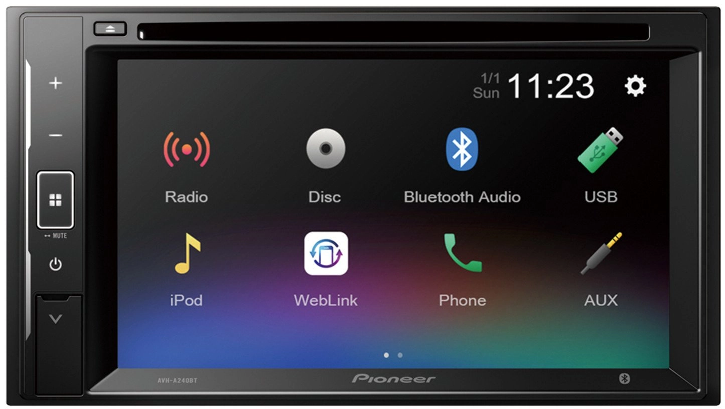 STACJA MULTIMEDIA PIONEER AVH-A240BT 2-DIN 6
