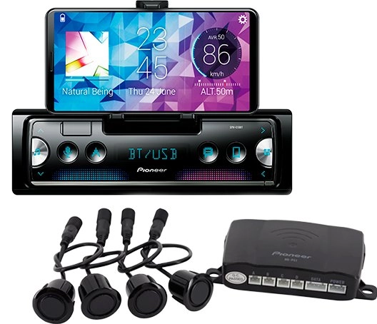 Pioneer SXT-C10PS car media receiver Black